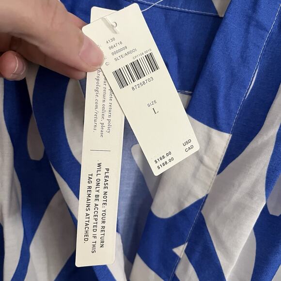 Anthropologie The Somerset Maxi Tiered Dress Womens Size Large - Picture 6 of 11